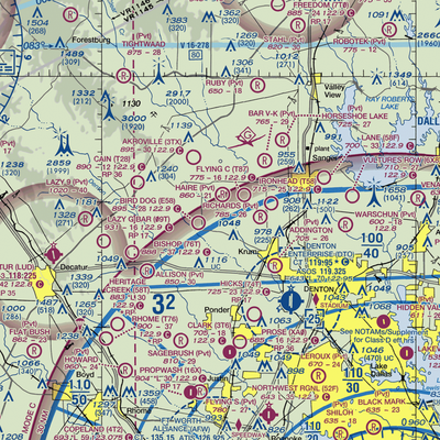 Windmillcreek Airport (85XA) VFR Sectional  Gaming Mouse Pad