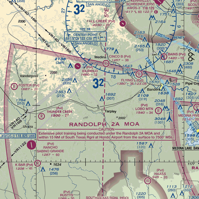 Twin Falls Ranch Airport (US-0144) VFR Sectional  Gaming Mouse Pad