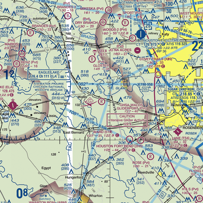 Ghsa-Wallis Glideport Gliderport (TE71) VFR Sectional  Gaming Mouse Pad