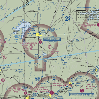 Caselman Ranch Airport (TE40) VFR Sectional  Gaming Mouse Pad