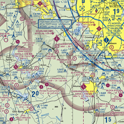 Aresti Aerodrome (TE02) VFR Sectional  Gaming Mouse Pad