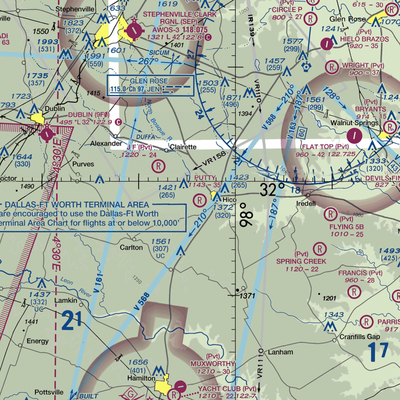 Putty Ranch Airport (TA78) VFR Sectional  Gaming Mouse Pad