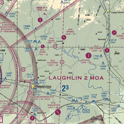 Tularosa Airport (TA31) VFR Sectional  Gaming Mouse Pad