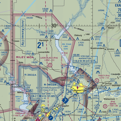 Sunshine Ranch Airport (SN92) VFR Sectional  Gaming Mouse Pad