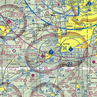 Hermon Farm Airport (SN59) VFR Sectional  Gaming Mouse Pad