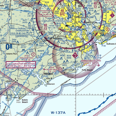 Hondarosa Airport (SC42) VFR Sectional  Gaming Mouse Pad