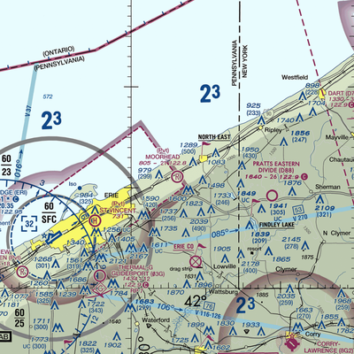 Moorhead Airpark LLC (PN40) VFR Sectional  Gaming Mouse Pad