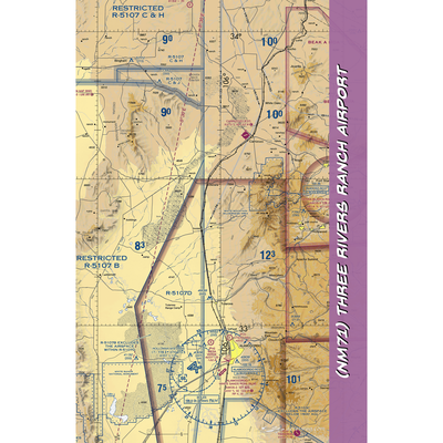 Three Rivers Ranch Airport (NM71) VFR Sectional Notebook