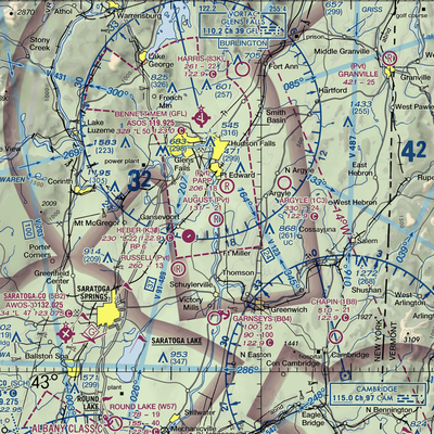 August Field (NK17) VFR Sectional  Gaming Mouse Pad