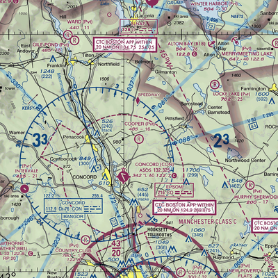 Cooper Farm Airport (NH07) VFR Sectional Towel