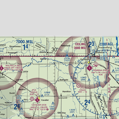 Horsley Airstrip (NA67) VFR Sectional  Gaming Mouse Pad