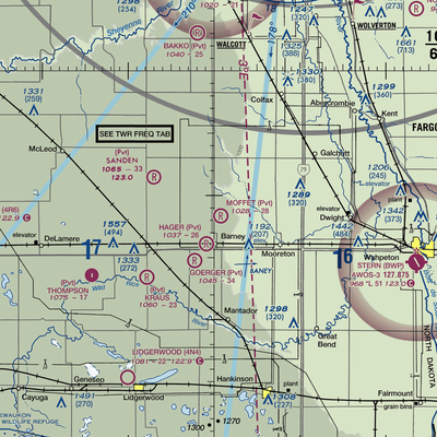 Moffet Airstrip (NA56) VFR Sectional Towel