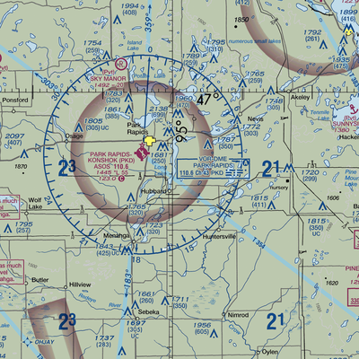 Cary Airport (MY88) VFR Sectional  Gaming Mouse Pad