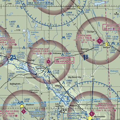 Home-Base Airport (MY58) VFR Sectional  Gaming Mouse Pad