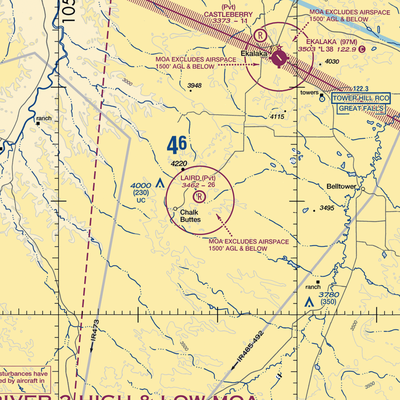 Laird Ranch Airport (MT05) VFR Sectional Samsung Case