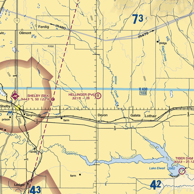 Hellinger Airport (MT02) VFR Sectional Samsung Phone Case