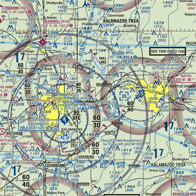 Shafter Airport (MI77) VFR Sectional  Gaming Mouse Pad