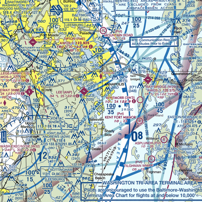 South River Seaplane Base (MD81) VFR Sectional  Gaming Mouse Pad