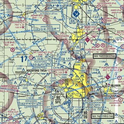 Severson Airport (LL79) VFR Sectional  Gaming Mouse Pad