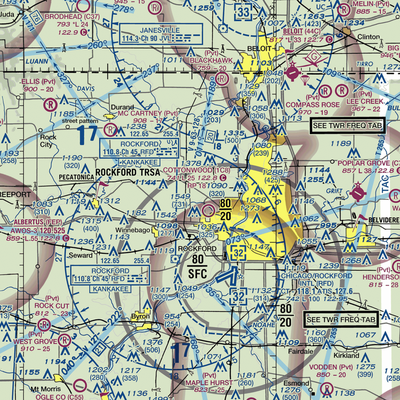 Lz Fairwinds Airport (LL78) VFR Sectional  Gaming Mouse Pad