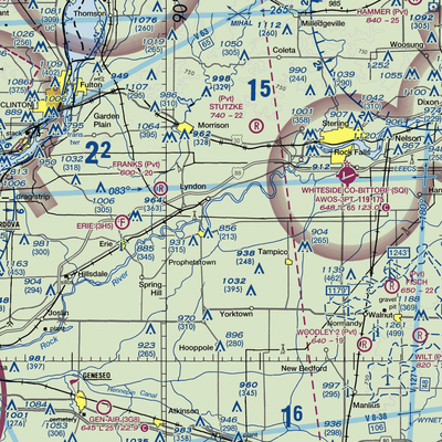 Doering's Port Airport (LL61) VFR Sectional  Gaming Mouse Pad