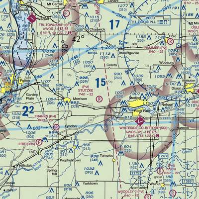 Stutzke Airport (LL38) VFR Sectional  Gaming Mouse Pad