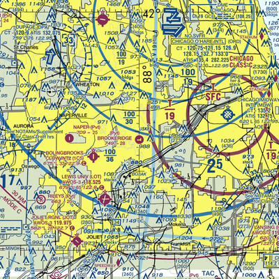 Brookeridge Air Park (LL22) VFR Sectional  Gaming Mouse Pad