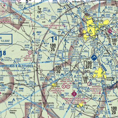 Hutto Farm Airport (GE25) VFR Sectional  Gaming Mouse Pad