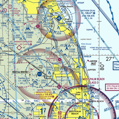 Tailwinds Airport (FD15) VFR Sectional  Gaming Mouse Pad