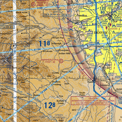 Marshdale STOLport (CO52) VFR Sectional  Gaming Mouse Pad