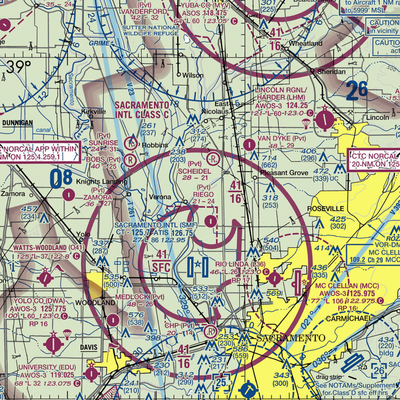 Vestal Strip (CA59) VFR Sectional  Gaming Mouse Pad