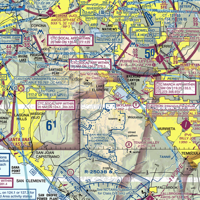 Mc Conville Airstrip (CA42) VFR Sectional  Gaming Mouse Pad