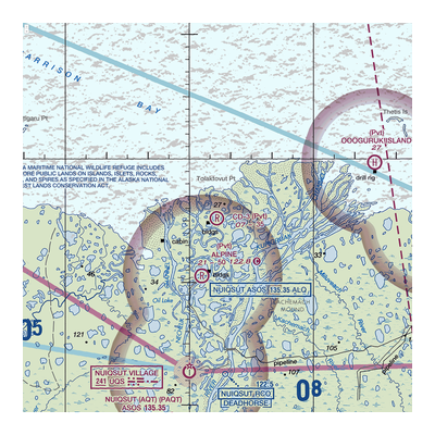 CD-3 Airstrip (AK20) VFR Sectional  Gaming Mouse Pad