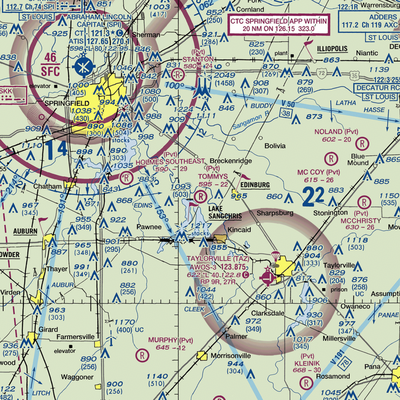 Tommy's Airpark (9LL5) VFR Sectional  Gaming Mouse Pad