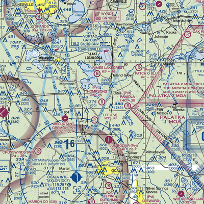 Thompson's Goinbroke Aero Ranch Airport (9FD5) VFR Sectional  Gaming Mouse Pad