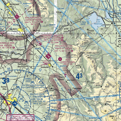 Christensen Ranch Airport (9CL2) VFR Sectional  Gaming Mouse Pad