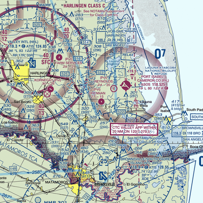 Drennan Farm Airport (92TA) VFR Sectional  Gaming Mouse Pad