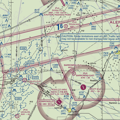 Hamilton Ranch Airport (8TS0) VFR Sectional  Gaming Mouse Pad