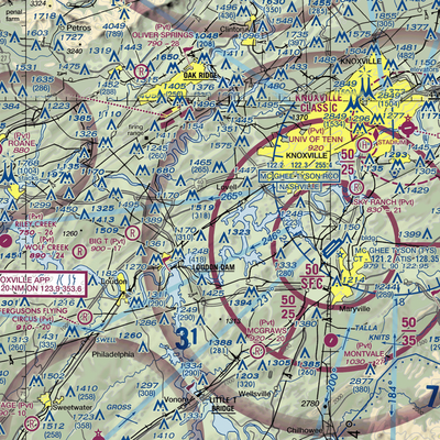 Raby Airpark (8TN3) VFR Sectional  Gaming Mouse Pad