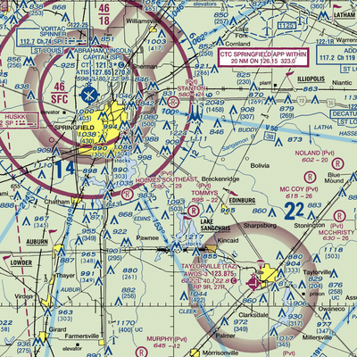 Hundley Airport (8LL3) VFR Sectional  Gaming Mouse Pad