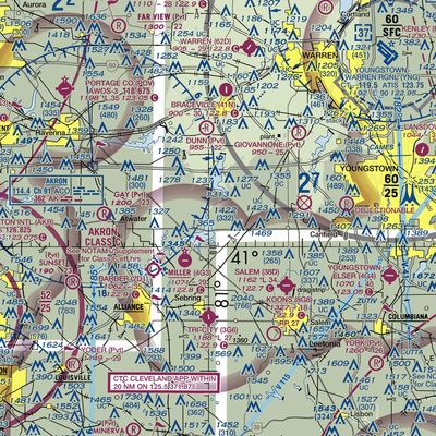 Circle C Airport (89OI) VFR Sectional  Gaming Mouse Pad