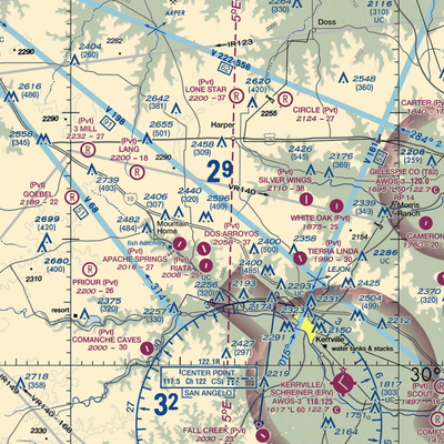 Cielo Grande Ranch Airport (87TA) VFR Sectional  Gaming Mouse Pad