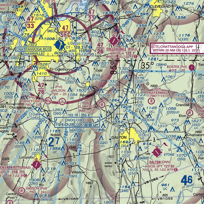 Flying G Ranch Airport (86GA) VFR Sectional  Gaming Mouse Pad