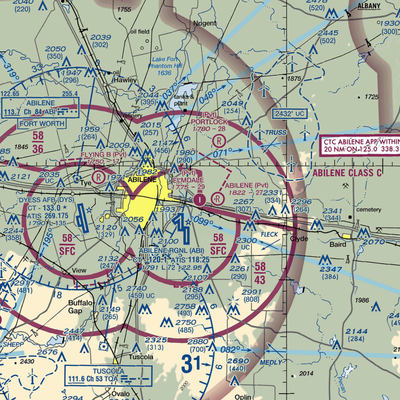 Elmdale Airpark (82TS) VFR Sectional  Gaming Mouse Pad