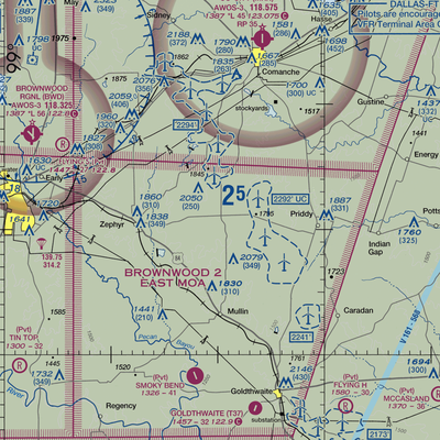 Carlisle Airport (7TE5) VFR Sectional  Gaming Mouse Pad