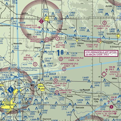 Stony Branch Airport (78MU) VFR Sectional  Gaming Mouse Pad