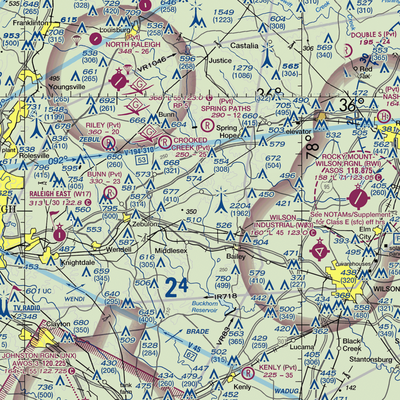 Jw Stone Airport (75NC) VFR Sectional  Gaming Mouse Pad