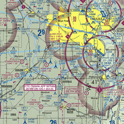 J&J Airport (72NE) VFR Sectional  Gaming Mouse Pad