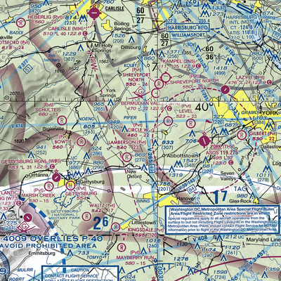 Schulteis Field (71PN) VFR Sectional  Gaming Mouse Pad