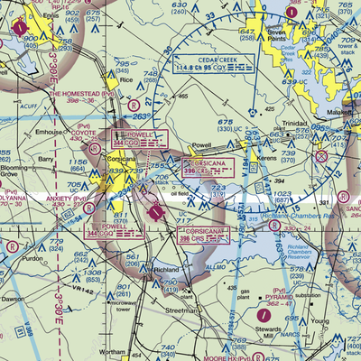 Jtj Ranch Airport (6TX6) VFR Sectional  Gaming Mouse Pad